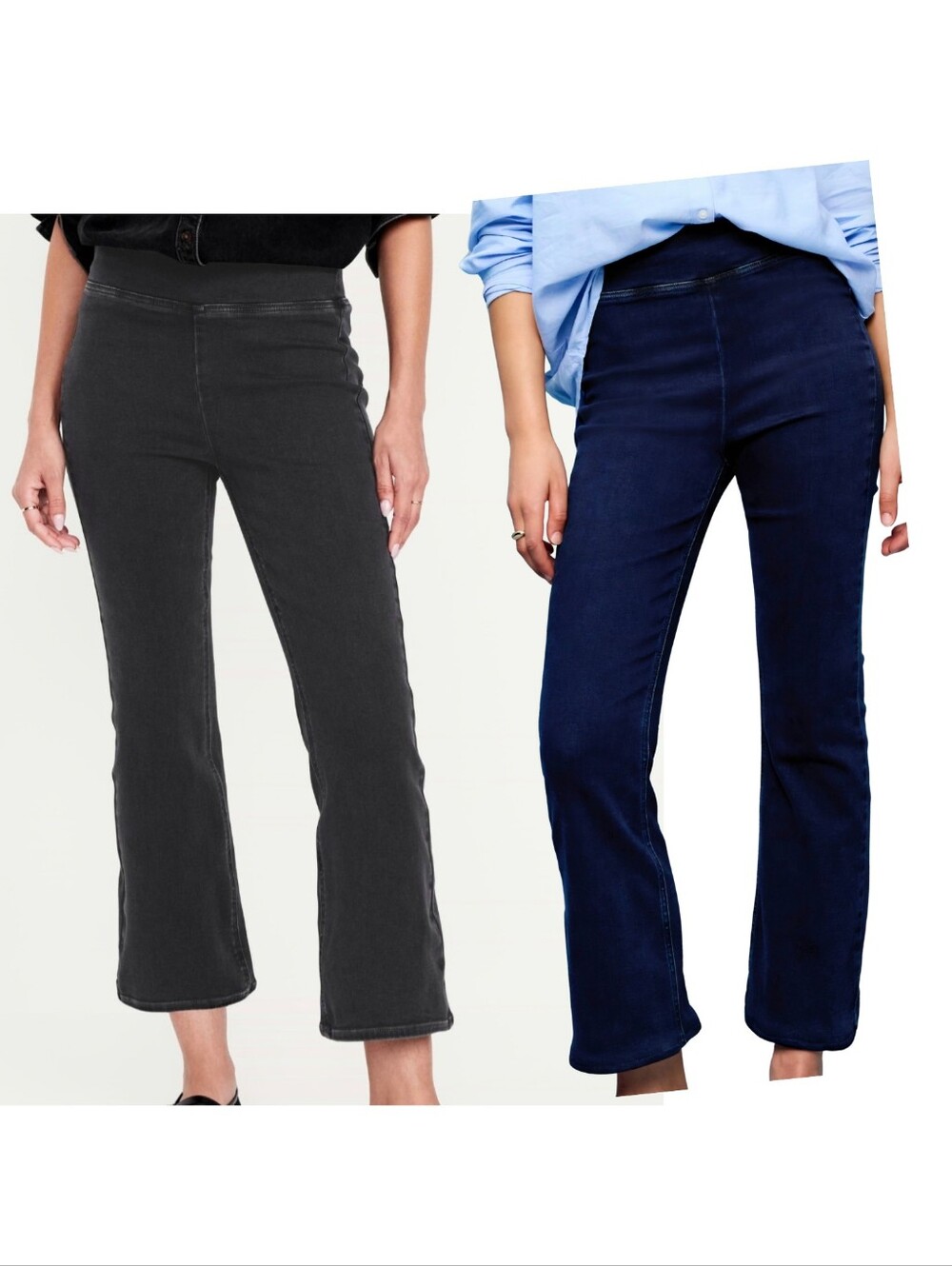 Bundle Of Old Navy Weekender Pull On Crop Jeans